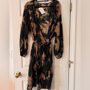 Kimono wrap dress